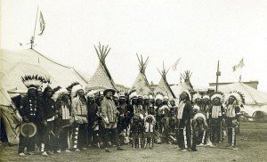wild west show indians