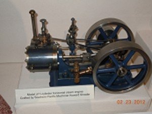 horizontal steam engine