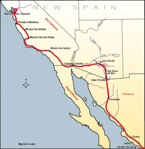de anza trail map
