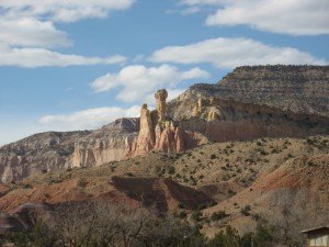 ghost ranch scenery