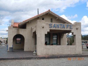 santa fe new mexico train depot