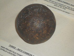 civil war cannon ball
