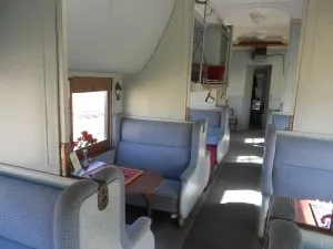 pullman sleeper car interior photo