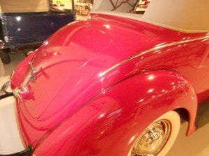 1938 ford deluxe sloped rear end styling