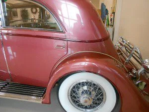 1933 Duesenberg Model J rear end styling