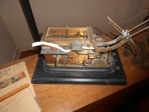 telegraph ticker tape machine