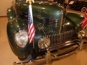 1939 Chrysler Phaeton Limousine front end grille work