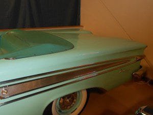 Edsel Corsair Convertible side trim
