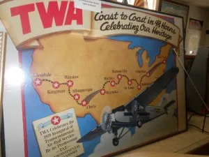 tat train airplane transcontinental route