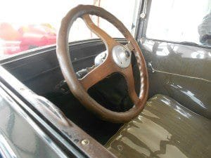 ford model t interior