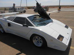 Lamborghini Countach door