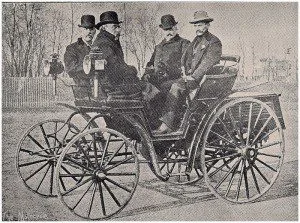 Mueller-Benz car, second place finisher in 11905 Chicago Race