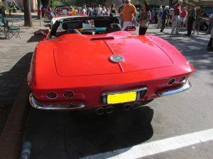 Chevrolet Corvette rear emblem