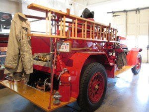 1927 American LaFrance Fire Truck on display at the San Antonio Texas Fire Museum