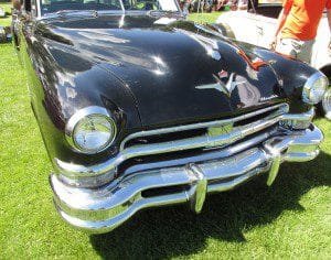 Lots of chrome on the 1952 Imperial grille