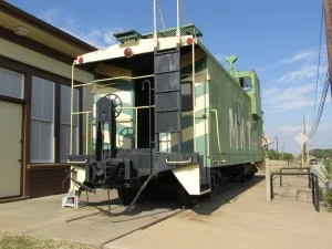 MKT Railroad katy railorad caboose