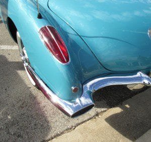 1960 Chevy Corvette taillight design