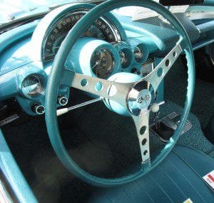 1960 Chevy Corvette dashboard