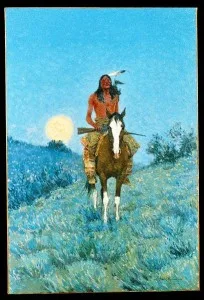 Indian Warrior by Frederic Remington indian warrior