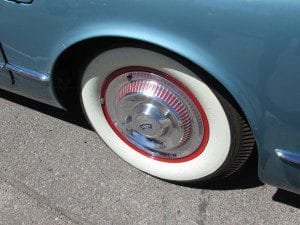 1954 chevy corvette hubcaps