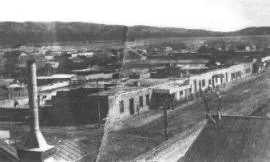 Tucson_Stone_Ave_year_1880 tucson in the 1800's