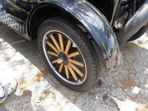 model t wood wheels