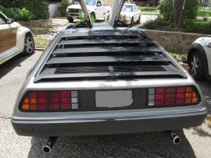delorean dmc 12 sports car