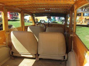 ford woody wagon interior
