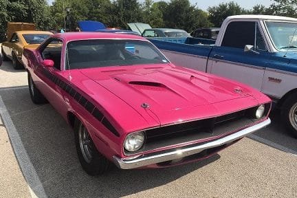 70 plymouth cuda pony car